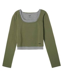 X-girl | 2P LAYERED TOP(Tシャツ/カットソー)