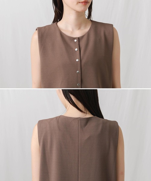 Gready Brilliant(グレディブリリアン)の「2WAYジャンスカ(ジャンパースカート・レディース・モカ/ブラック・FREE)」の18枚目の写真