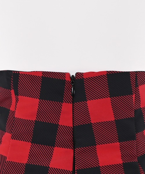 Narcissus（ナルシス）の「【SINN】Narcissusオリジナル  ギンガムハイウエストパンツ（その他パンツ・レディース・レッド/ブラック・FREE）」の18枚目の写真