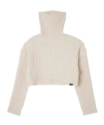 X-girl | TURTLENECK RIB KNIT TOP(ニット/セーター)