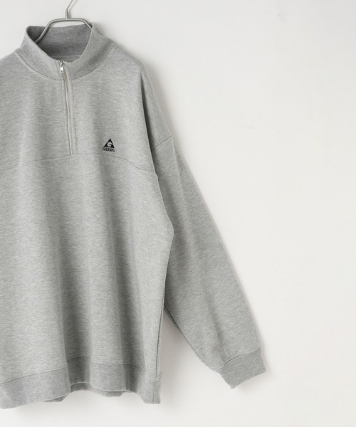LOWRYS FARM（ローリーズファーム）の「ＧＥＲＲＹハーフＺＩＰウラケ　 976686（スウェット・メンズ・ホワイト/グレー/ブラック・LARGE/MEDIUM）」の17枚目の写真