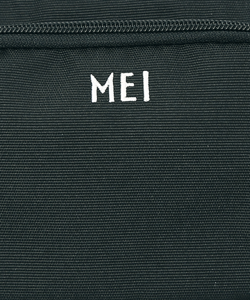 MEI（メイ）の「【MEI / メイ】ロゴ刺繍 ドローコード サコッシュ ミニショルダーバッグ（ショルダーバッグ・メンズ・オレンジ/ブラック/グレー・フリー）」の13枚目の写真