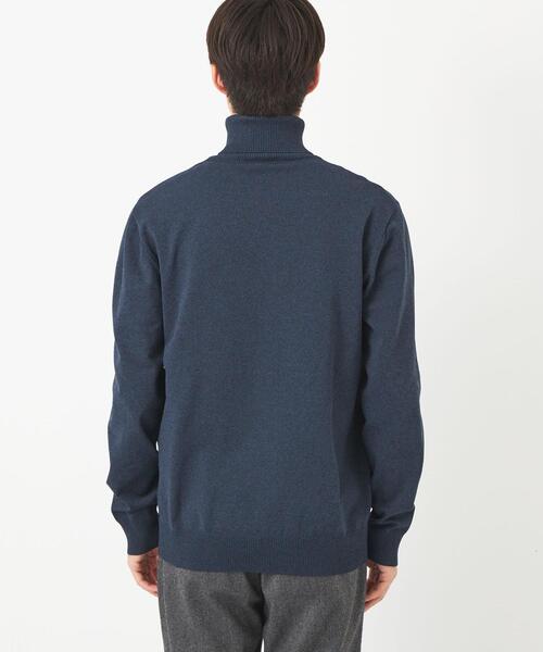 green label relaxing（グリーンレーベルリラクシング）の「【WEB限定】JUSTFIT ポリエステル タートルネック 長袖 ニット Ⅱ（ニット/セーター・メンズ・ダークブラウン/ブラック/ネイビー・S/L/XL/M）」の10枚目の写真
