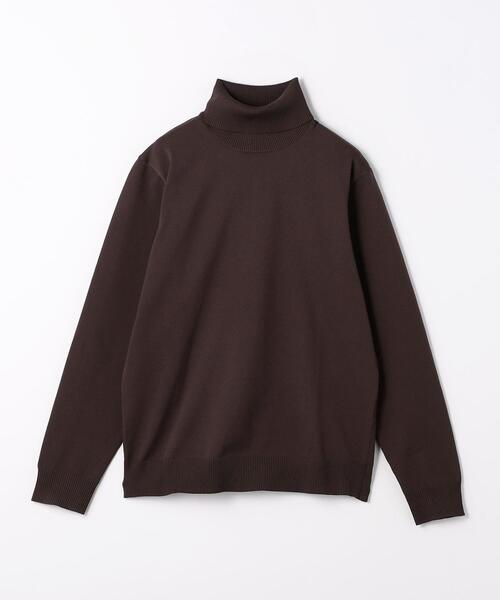 green label relaxing（グリーンレーベルリラクシング）の「【WEB限定】JUSTFIT ポリエステル タートルネック 長袖 ニット Ⅱ（ニット/セーター・メンズ・ダークブラウン/ブラック/ネイビー・S/L/XL/M）」の11枚目の写真