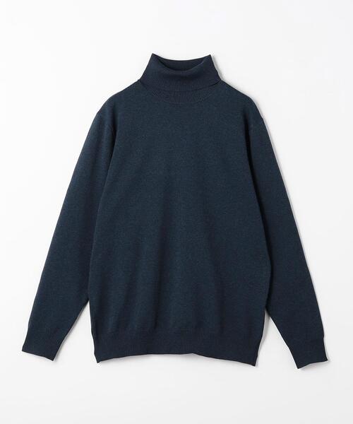 green label relaxing（グリーンレーベルリラクシング）の「【WEB限定】JUSTFIT ポリエステル タートルネック 長袖 ニット Ⅱ（ニット/セーター・メンズ・ダークブラウン/ブラック/ネイビー・S/L/XL/M）」の13枚目の写真