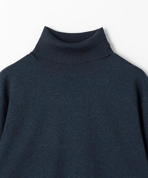 green label relaxing（グリーンレーベルリラクシング）の「【WEB限定】JUSTFIT ポリエステル タートルネック 長袖 ニット Ⅱ（ニット/セーター・メンズ・ダークブラウン/ブラック/ネイビー・S/L/XL/M）」の15枚目の写真