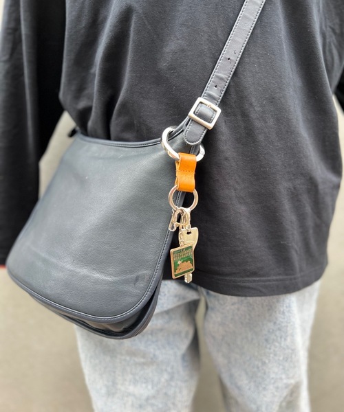 Hawk Company（ホークカンパニー）の「【Hawk Company】本革アンティークキーホルダー カラビナ 車 キーリング（ニッケルフリー） 6274（キーホルダー・メンズ・ブラック/イエロー/ブラウン/レッド/シルバー・FREE）」の13枚目の写真