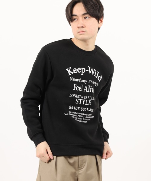 ACE(エース)の「ACE プリント トレーナー(スウェット・メンズ・ブラック/ネイビー/ライトピンク/オフホワイト/ベージュ/ネイビー系/ラベンダー/グレー/ブラック系/ワイン/ライトパープル/オレンジ/オートミール/ブラウン/チャコールグレー/チャコール/ホワイト系その他/ライトカーキ/ブラック系1/ベージュ系/ベージュ系2/ダークグレー/グレー系その他2/ホワイト系/ピンクベージュ/グレー系その他/ワイン系/杢グレー/ブラック系2/ネイビー系2/グレー系・L/LL/M)」の7枚目の写真