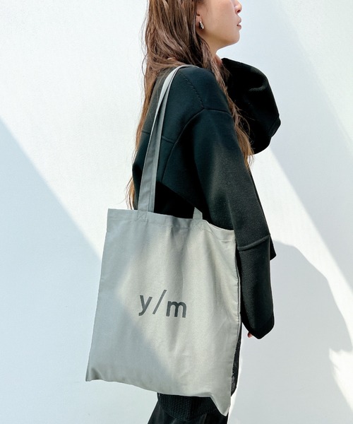 y/m（イム）の「y/mカラートートBAG（トートバッグ・レディース・オフホワイト/グレー/レッド/ベージュ/ネイビー/ブラック・FREE）」の15枚目の写真