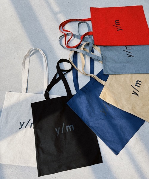 y/m（イム）の「y/mカラートートBAG（トートバッグ・レディース・オフホワイト/グレー/レッド/ベージュ/ネイビー/ブラック・FREE）」の17枚目の写真