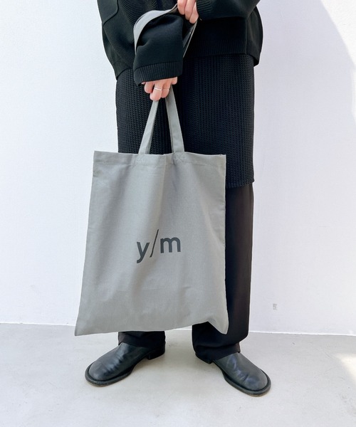 y/m（イム）の「y/mカラートートBAG（トートバッグ・レディース・オフホワイト/グレー/レッド/ベージュ/ネイビー/ブラック・FREE）」の19枚目の写真