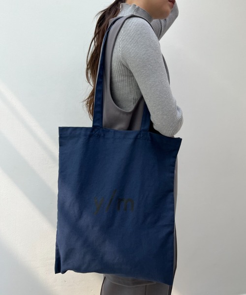 y/m（イム）の「y/mカラートートBAG（トートバッグ・レディース・オフホワイト/グレー/レッド/ベージュ/ネイビー/ブラック・FREE）」の20枚目の写真