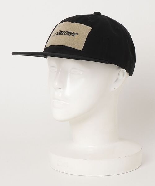 DOUBLE STEAL(ダブルスティール)の「ベルクロ フラットバイザーCap(キャップ・メンズ・ブラック/オリーブ・FREE)」の6枚目の写真