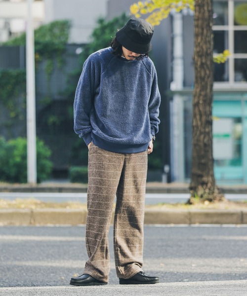 URBAN RESEARCH Sonny Label（アーバンリサーチサニーレーベル）の「チェックイージーパンツ（その他パンツ・メンズ・ブラウン/カーキ/ネイビー・MEDIUM/LARGE）」の19枚目の写真