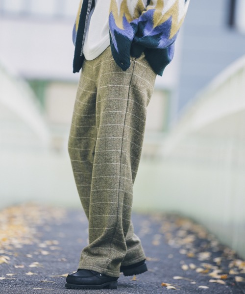 URBAN RESEARCH Sonny Label（アーバンリサーチサニーレーベル）の「チェックイージーパンツ（その他パンツ・メンズ・ブラウン/カーキ/ネイビー・MEDIUM/LARGE）」の15枚目の写真