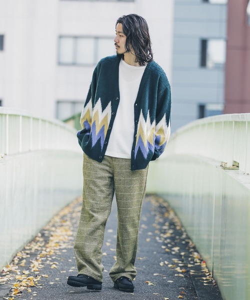 URBAN RESEARCH Sonny Label（アーバンリサーチサニーレーベル）の「チェックイージーパンツ（その他パンツ・メンズ・ブラウン/カーキ/ネイビー・MEDIUM/LARGE）」の12枚目の写真