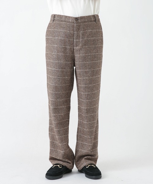 URBAN RESEARCH Sonny Label（アーバンリサーチサニーレーベル）の「チェックイージーパンツ（その他パンツ・メンズ・ブラウン/カーキ/ネイビー・MEDIUM/LARGE）」の13枚目の写真