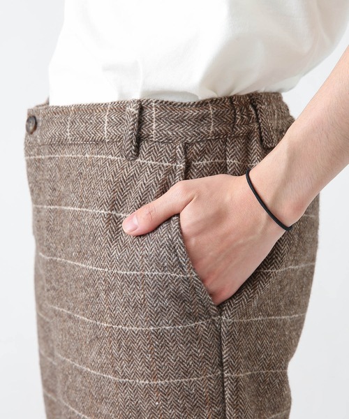 URBAN RESEARCH Sonny Label（アーバンリサーチサニーレーベル）の「チェックイージーパンツ（その他パンツ・メンズ・ブラウン/カーキ/ネイビー・MEDIUM/LARGE）」の17枚目の写真