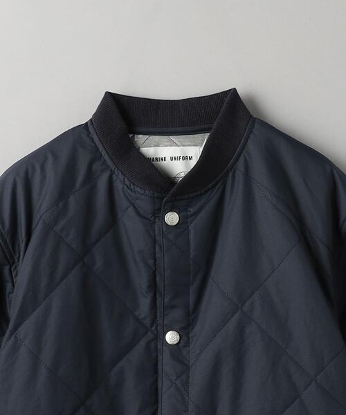 NATIC(ナティック)の「【別注】 <NATIC> QUILTING JACKET/アウター(ブルゾン・メンズ・ネイビー/オリーブ・L/M)」の4枚目の写真
