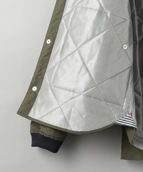 NATIC(ナティック)の「【別注】 <NATIC> QUILTING JACKET/アウター(ブルゾン・メンズ・ネイビー/オリーブ・L/M)」の12枚目の写真