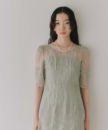 カエン　ウェディングドレス　クロシェレースマキシワンピース re'kaene(リカエン)公式サイト レンタル クロシェレースマキシドレス