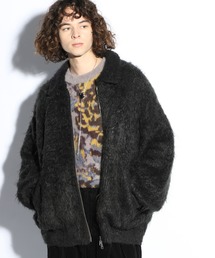 HARE（ハレ）の「BIGモヘヤニットブルゾン(HARE)（ブルゾン）」 - WEAR