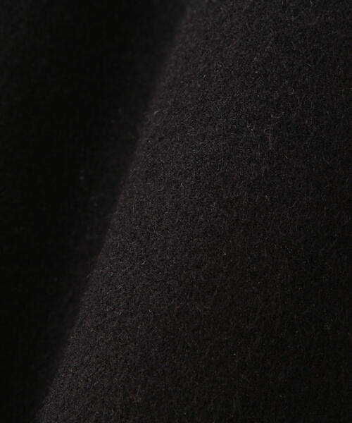 N.（N. Natural Beauty Basic）（エヌエヌナチュラルビューティーベーシック）の「【S Size Line】◆テックウールスタンドネックロングコート（ステンカラーコート・レディース・ブラック/オフホワイト/グレー・SMALL/MEDIUM）」の12枚目の写真