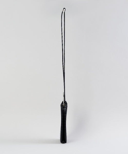 ADD CULUMN(アドカラム)の「【ADD CULUMN】ARCHI - THIN CROCO S クロコミニショルダーバッグ スマホショルダー A24S07B291(ショルダーバッグ・レディース・ブラック/アイボリー・FREE)」の8枚目の写真