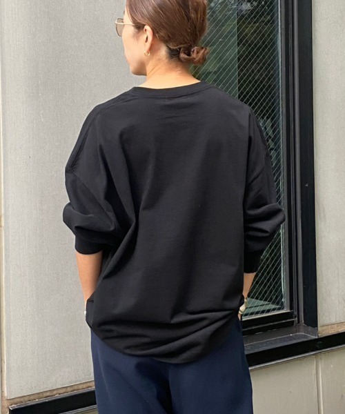 GOOD ROCK SPEED（グッドロックスピード）の「GOOD ROCK SPEED (グッドロックスピード) 別注NYCロングTシャツ（Tシャツ/カットソー・レディース・ホワイト/ブラック・S）」の11枚目の写真