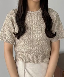 callautia（カラウティア）の「配色サマーニット（ニット/セーター）」