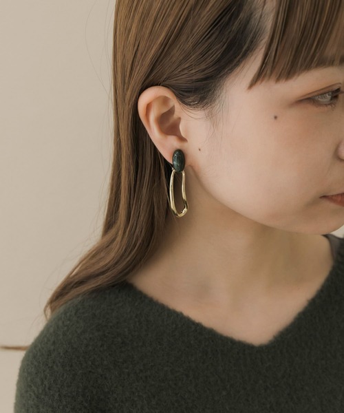 SMELLY(スメリー)の「マルチウェイジュシイヤリング(イヤリング・レディース・グレー系その他・-)」の8枚目の写真