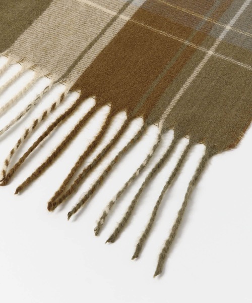 URBAN RESEARCH Sonny Label(アーバンリサーチサニーレーベル)の「カシミヤタッチチェックストール(ストール/ショール・レディース・レッド系その他/ホワイト系その他/ブラウン系その他/ブルー系その他・ONE)」の20枚目の写真