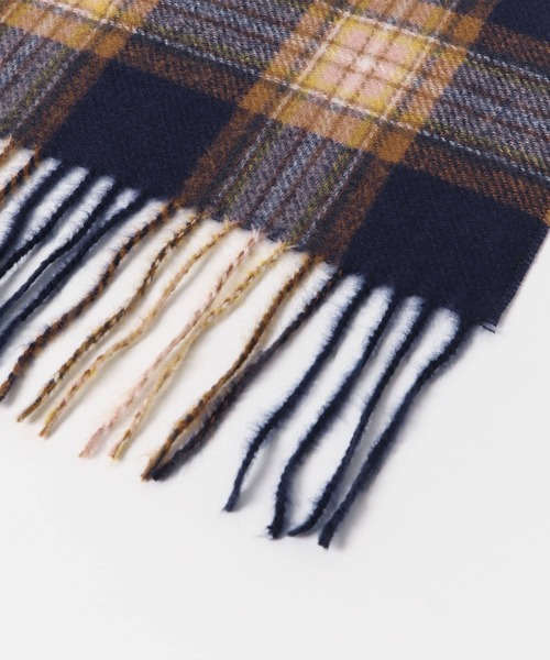 URBAN RESEARCH Sonny Label(アーバンリサーチサニーレーベル)の「カシミヤタッチチェックストール(ストール/ショール・レディース・レッド系その他/ホワイト系その他/ブラウン系その他/ブルー系その他・ONE)」の21枚目の写真
