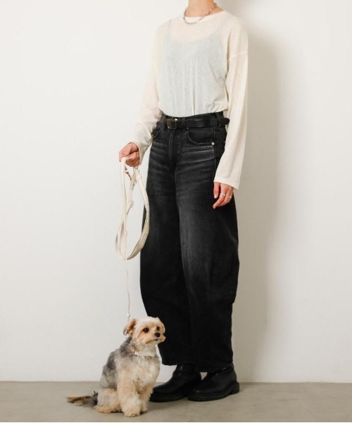moncheri(モンシェリ)の「反射ほし柄バックルカラー / 犬服 / ドッグウェア(リード/ハーネス/首輪・レディース・アイボリー/グリーン・FREE)」の9枚目の写真