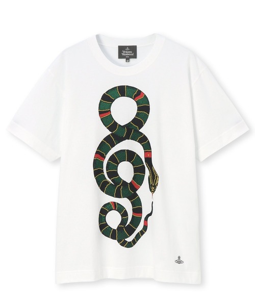 SNAKE ORB リラックスTシャツ - ヴィヴィアン・ウエストウッド 期間限定ポイント5倍キャンペーン中!!] 新品 ヴィヴィアン