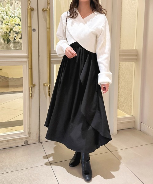 セール】バッククロスキャミワンピース【ZOZOTOWN限定アイテム