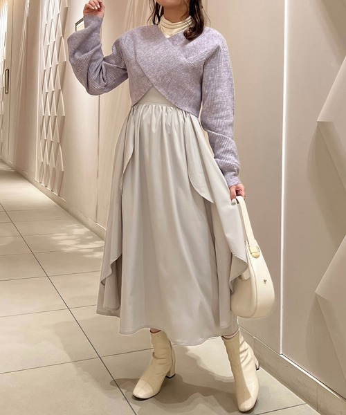 セール】バッククロスキャミワンピース【ZOZOTOWN限定アイテム