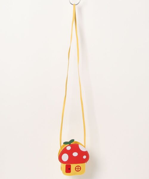 aimoha（アイモハ）の「【aimoha-KIDS-】子供服　キノコ小銭入りminiショルダーバッグ（ショルダーバッグ・キッズ・レッド/イエロー/グリーン/ピンク/ブルー・FREE）」の9枚目の写真