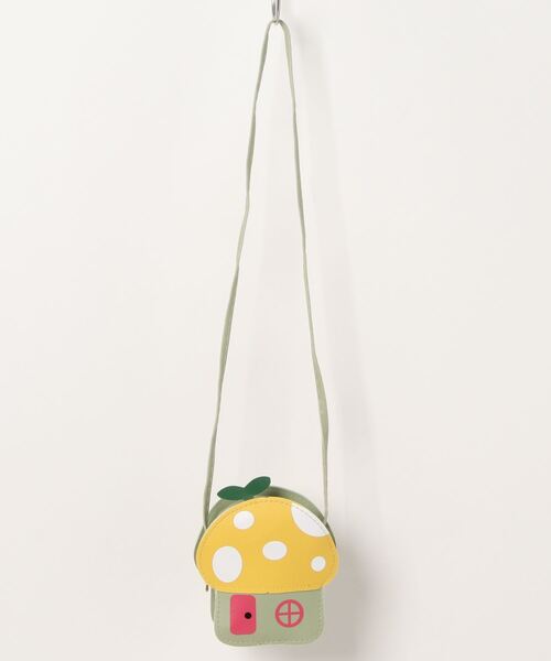 aimoha（アイモハ）の「【aimoha-KIDS-】子供服　キノコ小銭入りminiショルダーバッグ（ショルダーバッグ・キッズ・レッド/イエロー/グリーン/ピンク/ブルー・FREE）」の11枚目の写真
