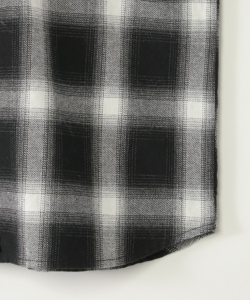 ikka（イッカ）の「デニム＆チェックオーバーシャツ（120~160cm）（シャツ/ブラウス・キッズ・ブラック/ブルー・150/140/120/130/160）」の15枚目の写真