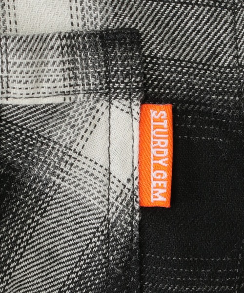 ikka（イッカ）の「デニム＆チェックオーバーシャツ（120~160cm）（シャツ/ブラウス・キッズ・ブラック/ブルー・150/140/120/130/160）」の16枚目の写真