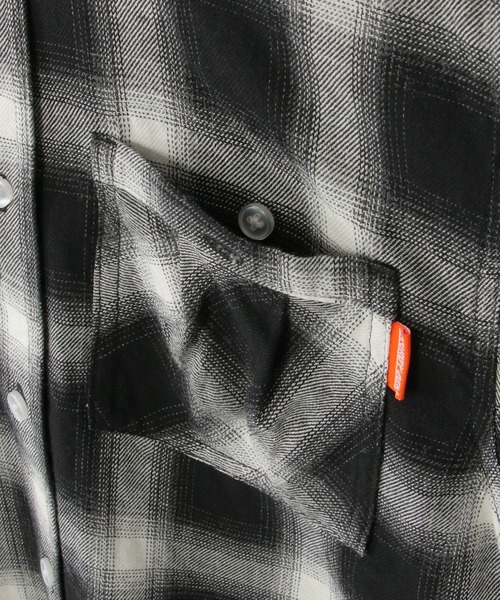 ikka（イッカ）の「デニム＆チェックオーバーシャツ（120~160cm）（シャツ/ブラウス・キッズ・ブラック/ブルー・150/140/120/130/160）」の17枚目の写真