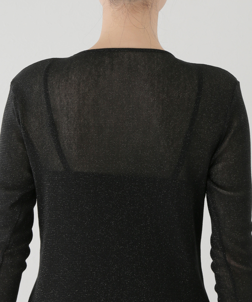 新品・タグ付き☆Plage　Shiny Sheer ロンT plage（プラージュ）の「Shiny Sheer ロンT（Tシャツ/カットソー