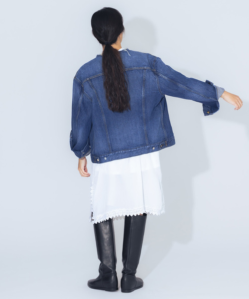Bonum（ボナム）の「チェンジボタンデニムジャケット（デニム