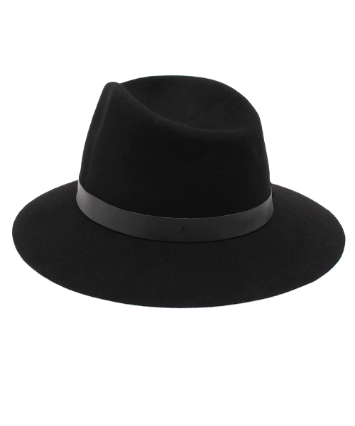 FERRUCCIO VECCHI（フェリシオベッキ）の「(FERRUCCIO VECCHI)フェルトハット（ハット・レディース・ベージュ/ブラック・ONE SIZE）」の7枚目の写真