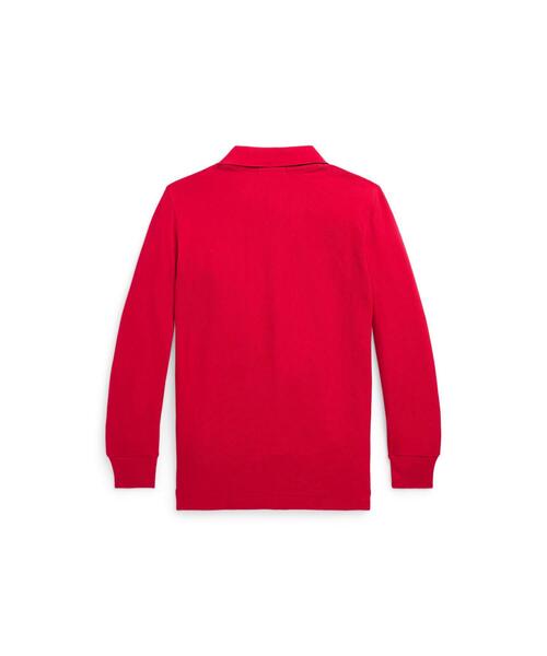 POLO RALPH LAUREN CHILDRENSWEAR(ポロ ラルフ ローレン チルドレンズウェア)の「ルナー ニュー イヤー トリプルポニー ポロシャツ(ポロシャツ・キッズ・レッド・3/4/7/6)」の6枚目の写真