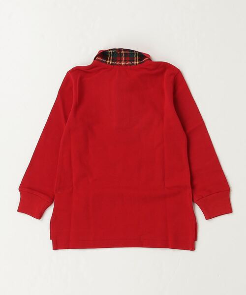 POLO RALPH LAUREN CHILDRENSWEAR(ポロ ラルフ ローレン チルドレンズウェア)の「ルナー ニュー イヤー トリプルポニー ポロシャツ(ポロシャツ・キッズ・レッド・3/4/7/6)」の4枚目の写真