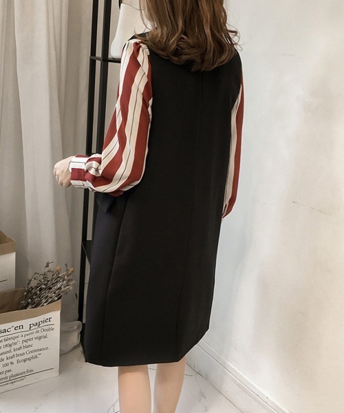 Miniministore(ミニミニストア)の「ロングジレ レディース ロングベスト韓国(ベスト・レディース・カーキ/ライトブラウン/ブラック・XL/L)」の12枚目の写真