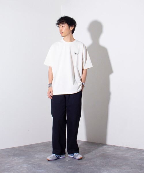 ホワイト Tシャツ フロント・バックロゴサイズL 170〜175とら 61bb18ab63d96c5f3263915f625948