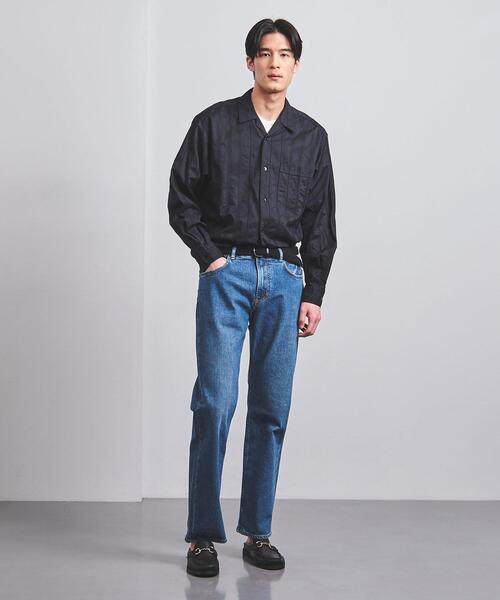 UNITED ARROWS（ユナイテッドアローズ）の「カイハラデニム ハードウォッシュ ストレート 5ポケット パンツ（デニムパンツ・メンズ・ライトブルー・S/M/L/XL）」の3枚目の写真